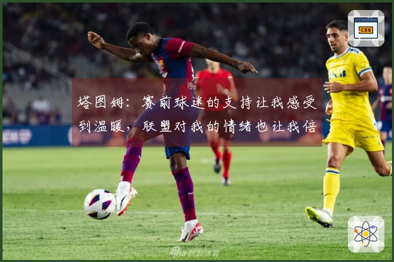 塔图姆：赛前球迷的支持让我感受到温暖，联盟对我的情绪也让我倍感感激