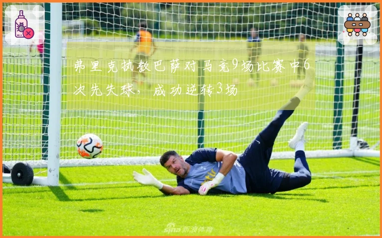 弗里克执教巴萨对马竞9场比赛中6次先失球，成功逆转3场