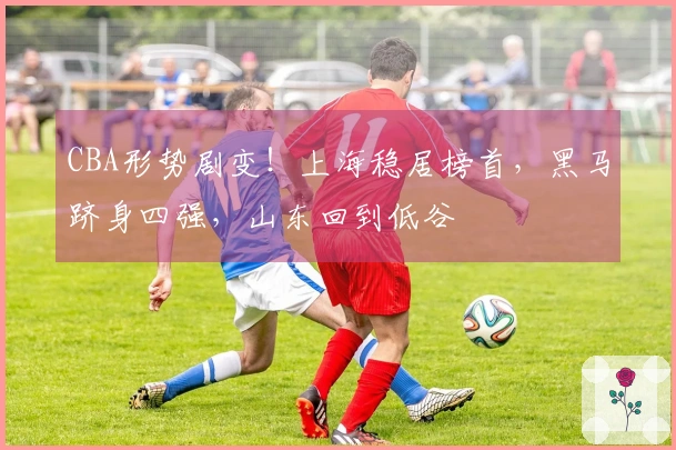 CBA形势剧变！上海稳居榜首，黑马跻身四强，山东回到低谷
