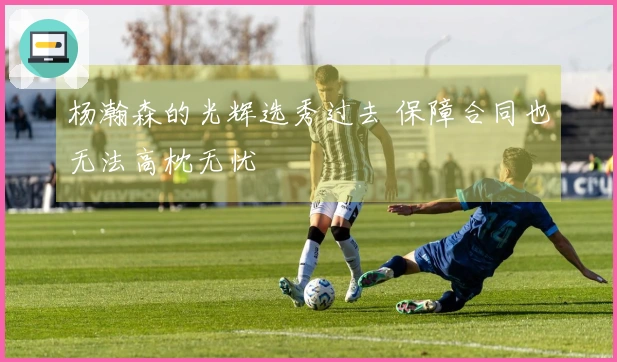 杨瀚森的光辉选秀过去 保障合同也无法高枕无忧